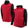 NFL Atlanta Falcons Red and Black Men Jacket