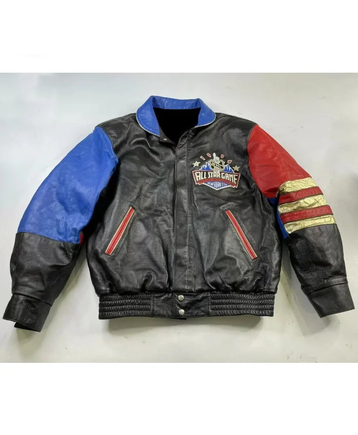 New York City 1994 NHL All Star Game Leather Jacket For Sale