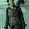 The Walking Dead Dead City Maggie Rhee Leather Vest
