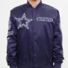 Bartolomeo Dallas Cowboys Purple Varsity Jacket