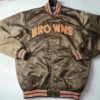 Bengt Cleveland Browns Vintage 80s Satin Jacket