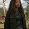 Big Sky S03 Cassie Dewell Green Woolen Jacket