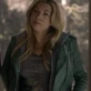 Big Sky S03 Katheryn Winnick Green Leather Jacket