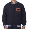 Blair NFL Chicago Bears Blue Varsity Jacket