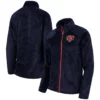 Chicago Bears G-III 4Her by Carl Banks Blue Zipper Jacket