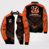 Cincinnati Bengals Carlin Full-Zip Bomber Jacket