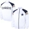Dallas Cowboys White Track Jacket
