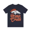 Denver Broncos Orange Crush Black T-Shirt