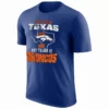 Denver Broncos Texas BLue Shirt