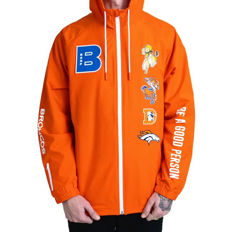 Shop Denver Broncos Orange Jacket - William Jacket
