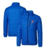 Nickie Denver Broncos Blue Quilted Jacket