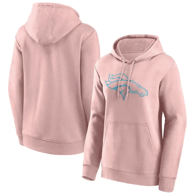 pink broncos hoodie
