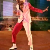 Tyler the Creator Pink and Red Suit