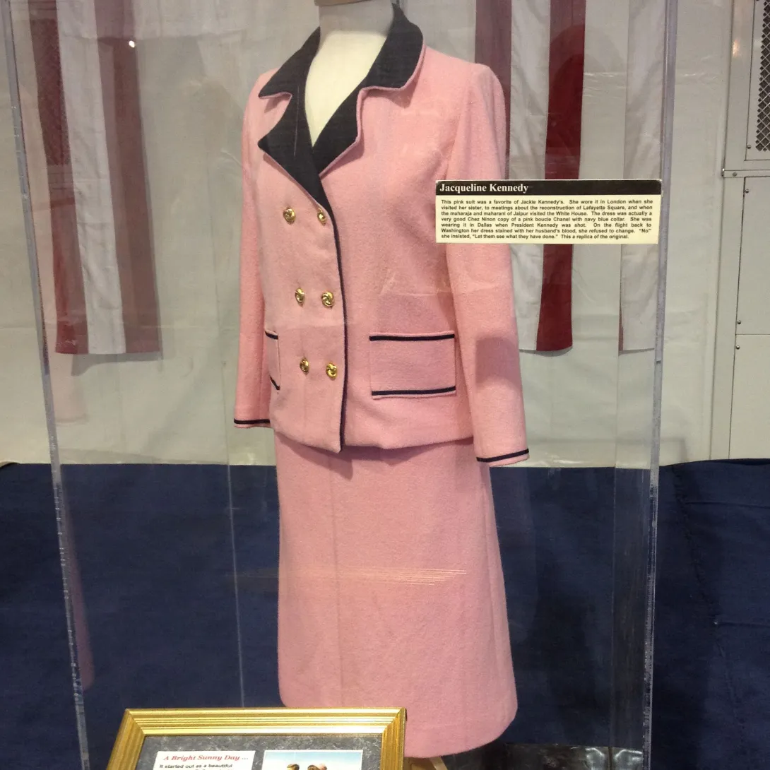 jackie o pink chanel suit