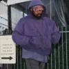 kanye west purple hoodie style 1