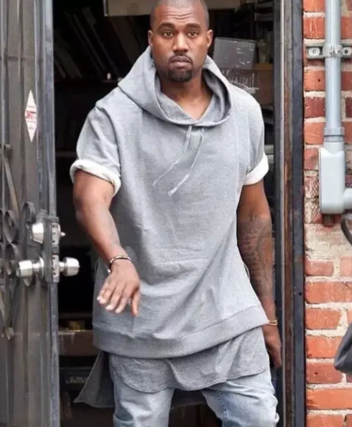 Kanye West Short Sleeve Hoodie For Sale - William Jacket