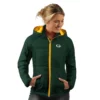 Annabelle Green Bay Packers Puffer Hooded Jacket