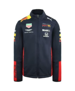 RED BULL Racing Leather Jacket  Unisex Cafe Racer RED BULL Jacket