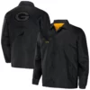 Black Green Bay Packers Jacket For Men