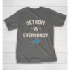 Detroit Lions Vs Everybody Grey Shirt