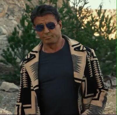 Expendables 3 Sylvester Stallone Native American Jacket