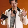 Grammy Awards 2023 Harry Styles White Jacket