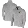 Green Bay Packers Fleece Grey Jacket