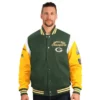 Green Bay Packers Football Varsity Jacket
