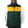 Green Bay Packers G-III Sports by Carl Banks Full-Zip Vest