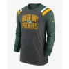 Green Bay Packers Long Sleeve Color-blocked Shirt