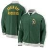 Green Bay Packers Throwback Bomber Jacket
