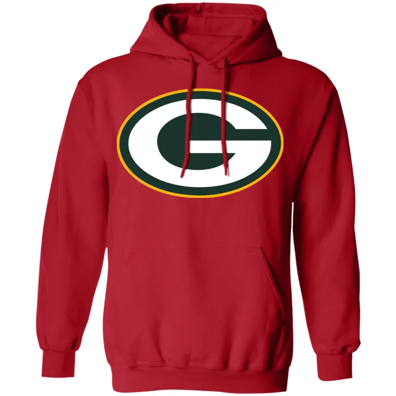 Green Bay Packers Youth Red Hoodie - William Jacket