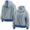 Hudson Indianapolis Colts Full-Zip Sherpa Jacket