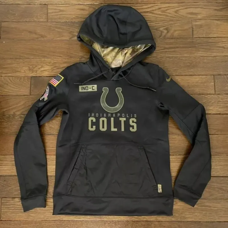 Indianapolis Colts Salute To Service Hoodie - William Jacket