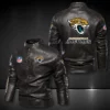 Jacksonville Jaguars Biker Leather Jacket