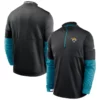 Jacksonville Jaguars Half Zip Performance Jacket