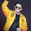 Jungkook 2023 Yellow Cotton Jacket
