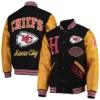 Kansas City Chiefs Black Varsity Jacket