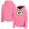 Pink Green Bay Packers Hoodie