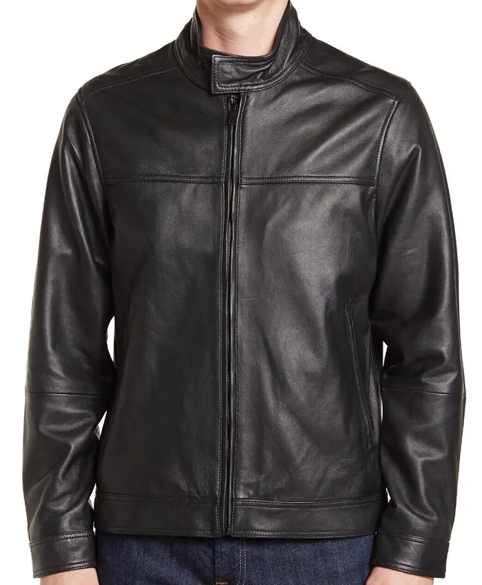 Miller Genuine Leather Zipper Jacket - William Jacket