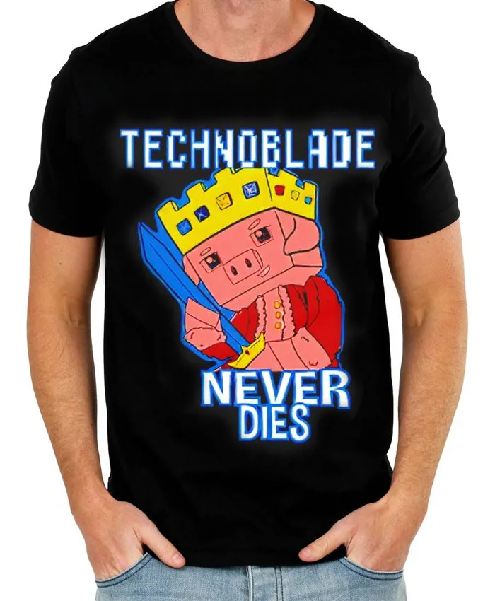 Technoblade Never Dies Shirt Retro Style Technoblade Shirt 