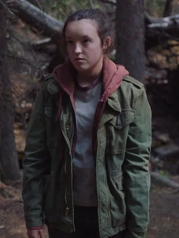 The Last of Us 2023 Ellie Williams Green Jacket