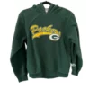 Vintage Green Bay Packers Green Hoodie