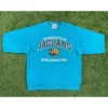 Vintage Jacksonville Jaguars Blue Sweatshirt