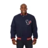 Weston Houston Texans Wool Bomber Jacket