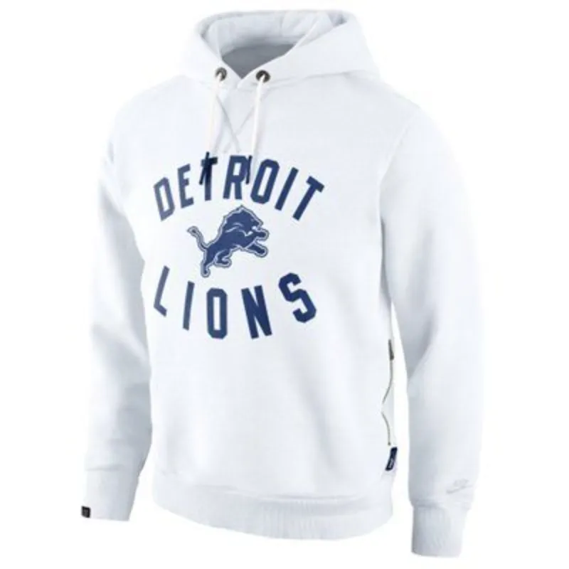 Siccreationz Dope Designz Detroit Lions Christmas Pullover Hoodie 2XLarge / White