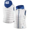 Zachary Indianapolis Colts Puffer Hooded Vest