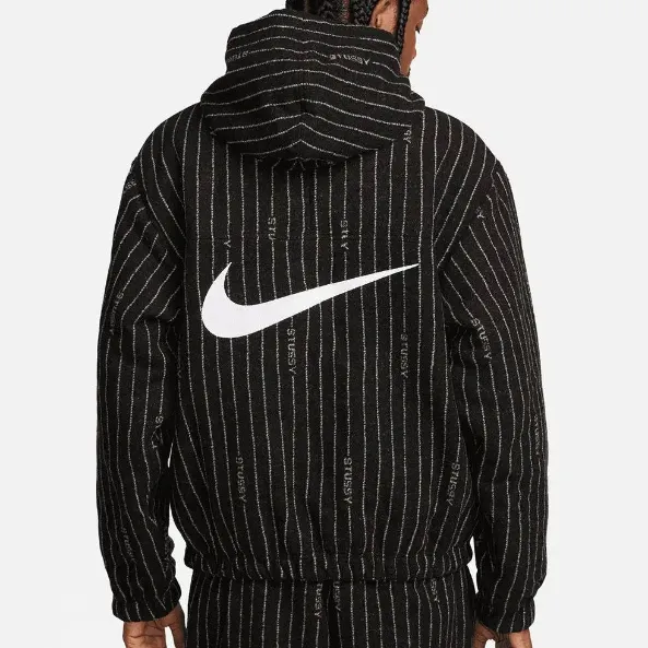 Nike X Stussy Striped Fleece Jacket - William Jacket