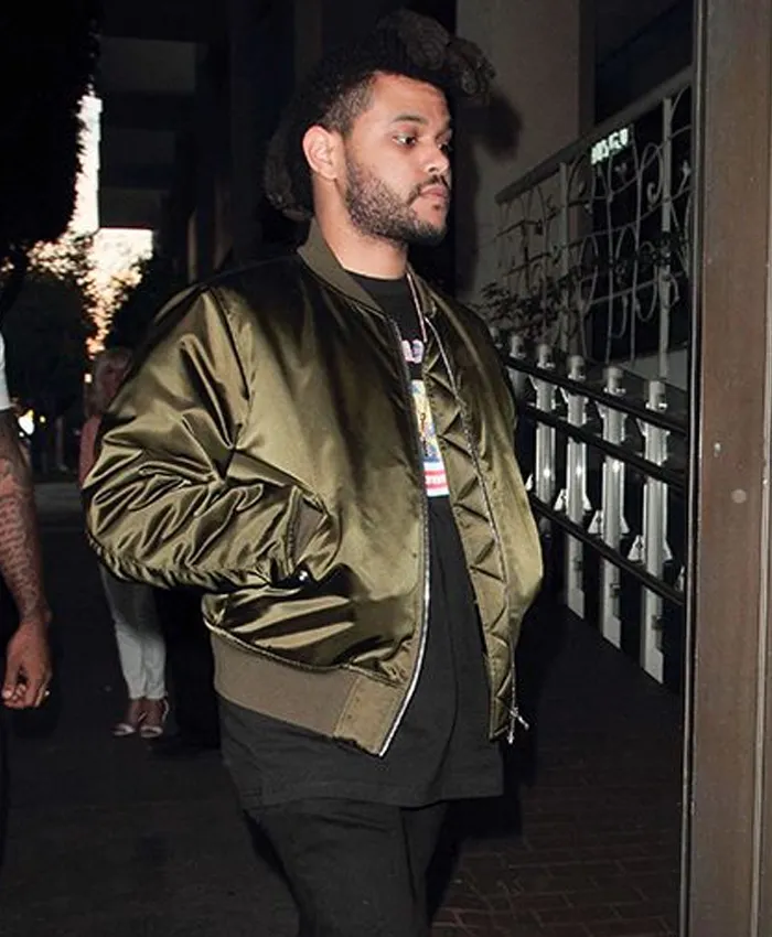 The Weeknd Bomber Jacket For Sale - William Jacket