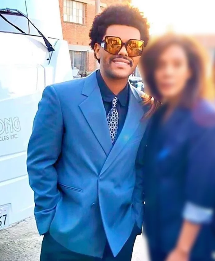 The Weeknd Blue Suit For Sale - William Jacket